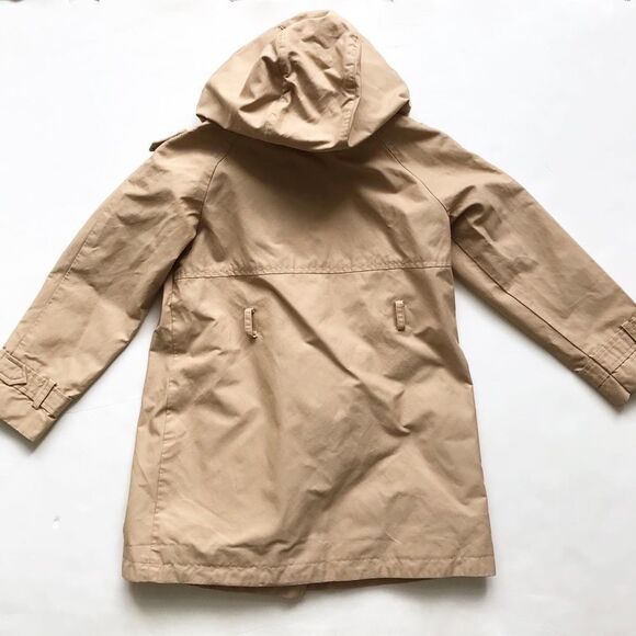 Zara hooded trench jacket  EUC  7Y - Picture 6 of 6